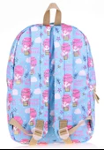 Kaukko Nature Mavi Pembe Travel Magic Kız Çocuk Okul ve Günlük Sırt Çantası thumbnail 2