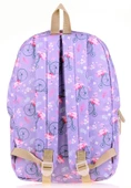Kaukko Nature Lila Flamingo Kız Çocuk Okul ve Günlük Sırt Çantası - 2