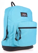 Kaukko Turkuaz Üç Bölmeli Okul ve Günlük Sırt Çantası - (Kız - Erkek) Ortaokul, Lise, Kolej thumbnail 1