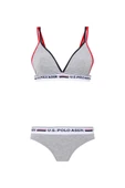 U.S. Polo Assn. Büstiyer Slip Takım Gri - 2