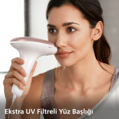 Philips Lumea Lazer Epilasyon IPL Tüy Alma Cihazı,Çanta ve Yüz Temizleme Cihazı HEDİYELİ, BRI924/00 - 6