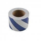 Fosforlu Bant Çapraz 9,2 cm x 5 Metre Mavi Beyaz - 1