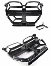 BMW YENİ M4 G82 CSL ÖN PANJUR PARLAK SİYAH 2020-2023 - 1