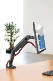 Tayfun 32 inç  Lcd Led Monitör Masa Üstü  Full Hareketli Askı Aparatı - 2