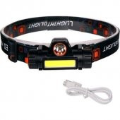 KLAUS SARJLI LED KAFA LAMBASI SMD+COB 1+3W - 4