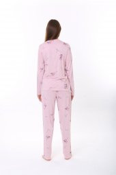 Etoile Bambu Uzun Kol Kadın Pijama Takımı - 6