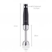 KORKMAZ A448 PERFORMİX BLENDER SET SİYAH - 2