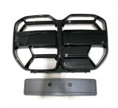 BMW YENİ 4 SERİSİ G26 CSL ÖN PANJUR PARLAK SİYAH 2020-2023 - 2