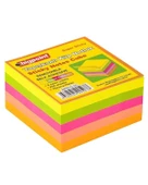 Bigpoint Yapışkanlı Not Kâğıdı Super Sticky Küp 5 Renk 400 Yaprak - 1