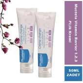 Mustela Vitamin Barrier 1.2.3 Pişik Kremi 50 ml 2 Adet - 1