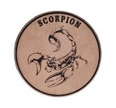 Akrep Deri PEÇ - Arma - Scorpion Leather Patch - 1