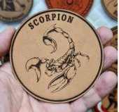 Akrep Deri PEÇ - Arma - Scorpion Leather Patch - 2