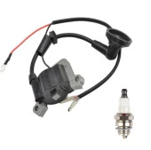 Kmtmak Motorlu Tırpan Ateşleme Bobini Buji Set  Cg/Bg 430-520 - 2