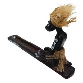 Ahşap Primitif Aborjin Tütsülük Meditasyon El Yapımı thumbnail 4