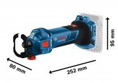 Bosch GCU 18V-30 Kuru Levha Kesici (Solo) - 2
