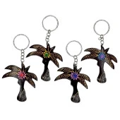 Hindistan Cevizi Palmiye Anahtarlık Dörtlü Hediyelik Paket thumbnail 1