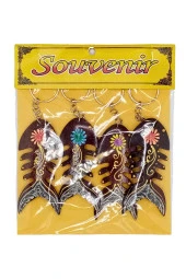 Hindistan Cevizi Kılçık Balık Anahtarlık Dörtlü Hediyelik Paket thumbnail 5