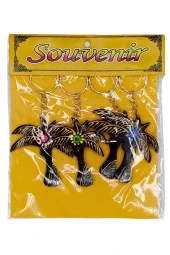 Hindistan Cevizi Palmiye Anahtarlık Dörtlü Hediyelik Paket thumbnail 5