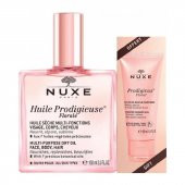 Nuxe Huile Prodigieuse Florale Çok Amaçlı Kuru Yağ 100ml + Huile Prodigieux Floral Duş Jeli 30ml - 1
