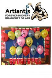 İpli Ata Bayrak Orta Boy 40lı 8x13cm 1 Paket Atalı Bayrak Kağıt İpli Sıralı Ayyıldız Bayrak Sınıf Süsü Okul Bayram - 5