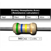 OEM 560 Kr (Kiloohm) Direnç 2 Watt (5 Adet) - 1