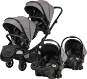 Prego İbiza Plus Travel Set Bebek Arabası / Gri - 1