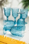 Akrilik Aquamarin Tekli Kadeh & Su Meşrubat Kahve Yanı Bardağı 450 ml ( Cam Değildir ) - 4