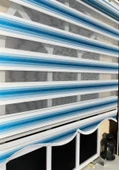 Zebra Stor Plise Renk Geçişli Turkuaz Mavi ST 051  Turkuaz 100 x 200 - 1