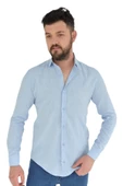 Erkek Spor Gömlek Silim Fit 9843 BGL-ST02726 thumbnail 3