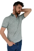 Erkek Polo Yaka Tişört R4130 BGL-ST02782 thumbnail 12