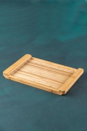 Acar 35 Bambu Dikdörtgen Sunumluk Tabak 33,5*23 Cm - 1