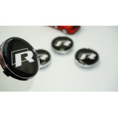 Vw Volkswagen R Jant Göbeği Kapak Seti 60mm - 1