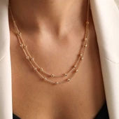 Altın Kuş Kafesi Zincir İki Sıra Dorikalı thumbnail 2