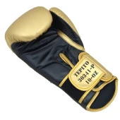DragonDo Gold Tepito Boks Eldiveni 10 Oz ve 3.5 Metre Boks Bandajı Set Boks Seti - 4