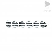 Nissan Qashqai için Sunroof Perde Tamir Takımı 24 lü Set - 1
