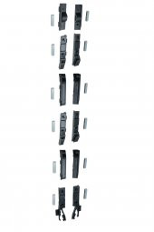 Nissan Qashqai için Sunroof Perde Tamir Takımı 24 lü Set - 4