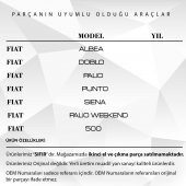 Fiat Albea, 500, Doblo, Palio, Punto için Kilometre Dişlisi (KISA) - 2