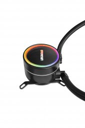 Snowman Aqua X120 Rainbow Aydınlatmalı 120 mm (İntel Amd Destekli) Sıvı Soğutma - 3