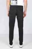 Erkek Siyah Straight Fit Jean Pantolon thumbnail 4