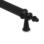 Polavit 160 Mm (SERT PLASTİK) Siyah Mobilya Çekmece Mutfak Dolap Dolabı Kulpu Kulbu Kulpları 5 Adet - 5