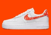 Nike Air Force 1 '07 Low DJ9942 102 Orange Paisley Sneaker Günlük Spor Ayakkabı - 2