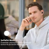 Soundpeats Mini Pro HS ANC Bluetooth 5.2 Hi-Res Kulak İçi Kulaklık Siyah - 2