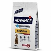 Advance Sensitive Kuzu Etli Pirinçli Yetişkin Köpek Maması 3 KG - 1
