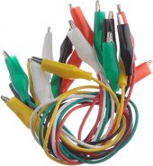 Krokodil Timsah Ağzı Kablo Büyük Boy - 10 Adet thumbnail 1