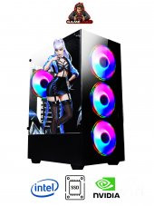 GAMELOAD GL141 İ3 10100F 16GB RAM 512GB SSD GTX1660S/6GB OYUNCU BİLGİSAYARI - 1