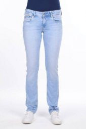 Kadın Buz Mavisi Düşük Bel Boyfriend Jean Pantolon - 9