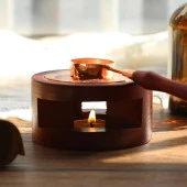 Davetiye Mum Mühürü Uygulama Seti Kahverengi 455 Çelenk thumbnail 10