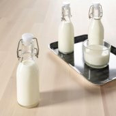 3 Adet Cam-Vakumlu Su Şişesi MeridyenDukkan 15 cl Sos-Yağ Şişesi - 2