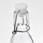 3 Adet Cam-Vakumlu Su Şişesi MeridyenDukkan 15 cl Sos-Yağ Şişesi - 4