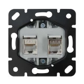 Viko Panasonic Thea Blu İkili Data Cat6 Mekanizma WBTM04075NC-TR - 1